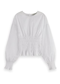 Scotch &amp; Soda Bluzka w kolorze białym ze sklepu Limango Polska w kategorii Bluzki damskie - zdjęcie 185907011