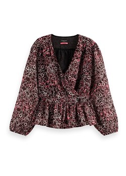 Scotch &amp; Soda Bluzka w kolorze bordowym ze sklepu Limango Polska w kategorii Bluzki damskie - zdjęcie 185907013