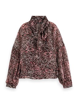 Scotch &amp; Soda Bluzka w kolorze bordowo-białym ze sklepu Limango Polska w kategorii Bluzki damskie - zdjęcie 185907070