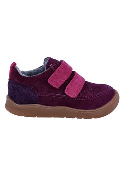Richter Shoes Skórzane buty &quot;Samy&quot; w kolorze fioletowo-różowym do chodzenia na boso ze sklepu Limango Polska w kategorii Buciki niemowlęce - zdjęcie 185907983