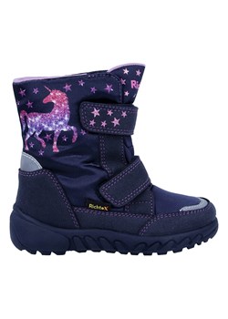 Richter Shoes Kozaki zimowe "Husky" w kolorze granatowym ze sklepu Limango Polska w kategorii Buty zimowe dziecięce - zdjęcie 185908091