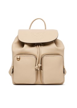Plecak PINKO Carrie Backpack Al 25-26 PLTT 104351 A29Q Beżowy ze sklepu eobuwie.pl w kategorii Plecaki - zdjęcie 185908571