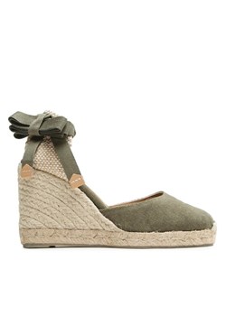 Espadryle Castañer Carina/8/002 021642-414 Zielony ze sklepu eobuwie.pl w kategorii Espadryle damskie - zdjęcie 185908602