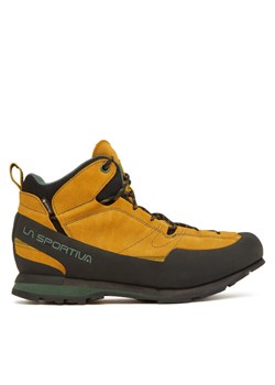 Trekkingi La Sportiva Boulder X Mid GTX ZFAS054E32E26 Żółty ze sklepu eobuwie.pl w kategorii Buty trekkingowe męskie - zdjęcie 185908680