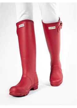Kalosze Hunter Original Tall W23499 Czerwony ze sklepu eobuwie.pl w kategorii Kalosze damskie - zdjęcie 185908694