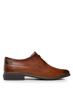 Półbuty Lasocki ZAHARY-05 MI07 Brązowy ze sklepu eobuwie.pl w kategorii Buty eleganckie męskie - zdjęcie 185908711