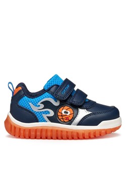 Sneakersy Geox B Lightyloo B565ZA 0BC14 C0659 Granatowy ze sklepu eobuwie.pl w kategorii Buty sportowe dziecięce - zdjęcie 185908824