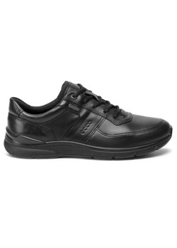 Sneakersy ECCO Irving GORE-TEX 51161401001 Czarny ze sklepu eobuwie.pl w kategorii Buty sportowe męskie - zdjęcie 185908884