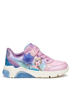 Sneakersy Geox J Fadinlight J56M4E 0ANKN C8004 M Różowy ze sklepu eobuwie.pl w kategorii Buty sportowe dziecięce - zdjęcie 185909030
