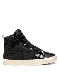 Sneakersy Geox J Mirroless J46MNA 0AU02 C9999 S Czarny ze sklepu eobuwie.pl w kategorii Buty sportowe dziecięce - zdjęcie 185909311