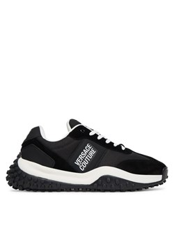 Sneakersy Versace Jeans Couture 79YA3SN4 ZSD02 Czarny ze sklepu eobuwie.pl w kategorii Buty sportowe męskie - zdjęcie 185909333