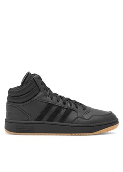 Sneakersy adidas HOOPS 3.0 MID GY4745 Czarny ze sklepu eobuwie.pl w kategorii Buty sportowe męskie - zdjęcie 185909411