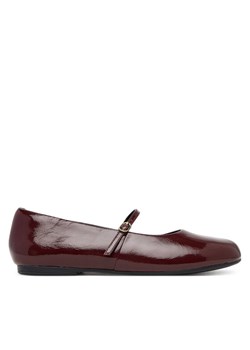 Baleriny Clarks Livia Sky 26184743 Bordowy ze sklepu eobuwie.pl w kategorii Balerinki - zdjęcie 185909442