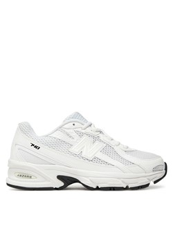 New Balance Sneakersy U740WW2 W Biały ze sklepu MODIVO w kategorii Buty sportowe damskie - zdjęcie 185912982