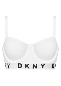 DKNY Biustonosz z fiszbiną DK4521 Biały ze sklepu MODIVO w kategorii Biustonosze - zdjęcie 185913013