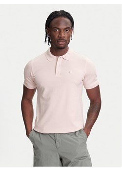 United Colors Of Benetton Polo 3WG9U301Z Różowy Slim Fit ze sklepu MODIVO w kategorii T-shirty męskie - zdjęcie 185913101