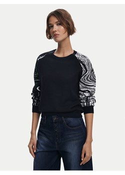 Desigual Sweter Kodiak 25WWJF28 Czarny Regular Fit ze sklepu MODIVO w kategorii Swetry damskie - zdjęcie 185913182