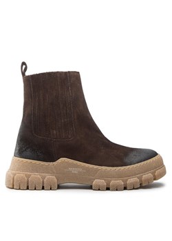 Weekend Max Mara Sztyblety Genepi 57960124600 Brązowy ze sklepu MODIVO w kategorii Botki - zdjęcie 185913203