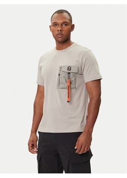 Parajumpers T-Shirt Mojave 25WMPMTSRE07 Beżowy Regular Fit ze sklepu MODIVO w kategorii T-shirty męskie - zdjęcie 185913224