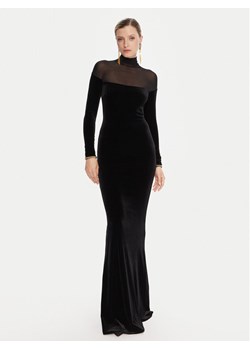 Elisabetta Franchi Sukienka wieczorowa AB-R42-57E2-V660 Czarny Slim Fit ze sklepu MODIVO w kategorii Sukienki - zdjęcie 185913291