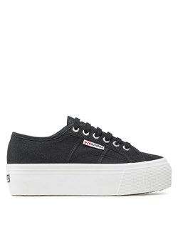Superga Tenisówki 2790 Platform S9111LW Czarny ze sklepu MODIVO w kategorii Trampki damskie - zdjęcie 185913403