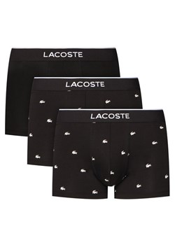 Lacoste Komplet 3 par bokserek 5H1299 Czarny ze sklepu MODIVO w kategorii Majtki męskie - zdjęcie 185913480