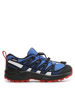 Salomon Buty do biegania Xa Pro V8 Cswp J 471262 09 W0 Niebieski ze sklepu MODIVO w kategorii Buty trekkingowe dziecięce - zdjęcie 185913494