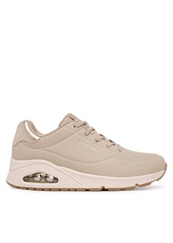 Skechers Sneakersy 155196 Beżowy ze sklepu MODIVO w kategorii Buty sportowe damskie - zdjęcie 185913522