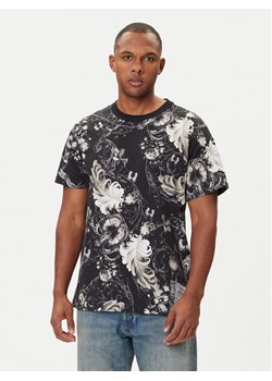 Versace Jeans Couture T-Shirt 79GAH6R0 JS516 Czarny Regular Fit ze sklepu MODIVO w kategorii T-shirty męskie - zdjęcie 185913552