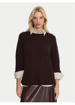 Marella Sweter Alaska 2525366102 Brązowy Regular Fit ze sklepu MODIVO w kategorii Swetry damskie - zdjęcie 185913611