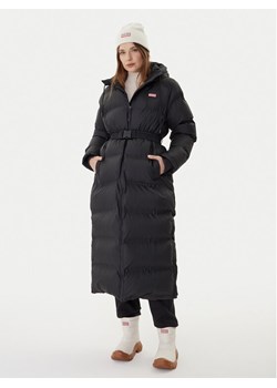 Hunter Płaszcz zimowy Hutchison HARW0001252 Czarny Regular Fit ze sklepu MODIVO w kategorii Płaszcze damskie - zdjęcie 185913650