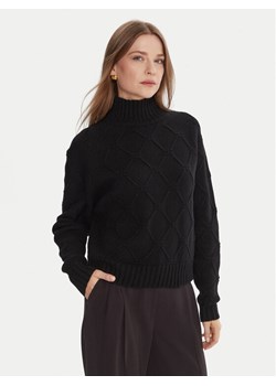 Elisabetta Franchi Golf MK-55T-57E2-V420 Czarny Regular Fit ze sklepu MODIVO w kategorii Swetry damskie - zdjęcie 185913703