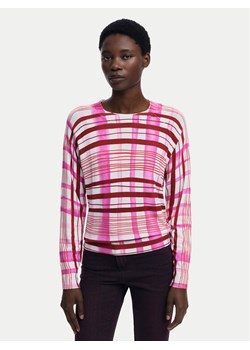 Desigual Sweter Noruega 25WWJF41 Czerwony Regular Fit ze sklepu MODIVO w kategorii Swetry damskie - zdjęcie 185913742