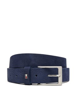 Tommy Hilfiger Pasek Męski Layton 3.5 Nubuck AM0AM13754 Granatowy ze sklepu MODIVO w kategorii Paski męskie - zdjęcie 185913762