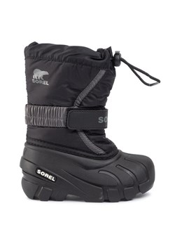 Sorel Śniegowce Childrens Flurry NC1695 Czarny ze sklepu MODIVO w kategorii Buty zimowe dziecięce - zdjęcie 185913912
