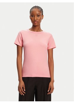 HUGO T-Shirt Deloris 50512002 Czerwony Regular Fit ze sklepu MODIVO w kategorii Bluzki damskie - zdjęcie 185913972