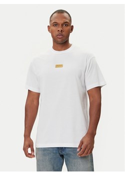 Versace Jeans Couture T-Shirt 79GAHT08 CJ00T Biały Regular Fit ze sklepu MODIVO w kategorii T-shirty męskie - zdjęcie 185914000