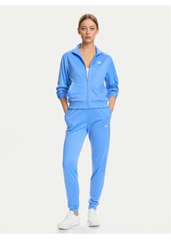 adidas Dres Essentials Feel Cozy JX0513 Niebieski Regular Fit ze sklepu MODIVO w kategorii Dresy damskie - zdjęcie 185914011