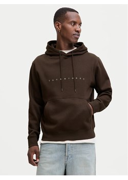 Jack&Jones Bluza Star 12233972 Brązowy Relaxed Fit ze sklepu MODIVO w kategorii Bluzy męskie - zdjęcie 185914060