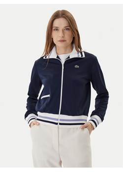 Lacoste Bluza SF5252 Granatowy Regular Fit ze sklepu MODIVO w kategorii Bluzy damskie - zdjęcie 185914064