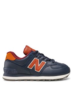 New Balance Sneakersy ML574OMC Granatowy ze sklepu MODIVO w kategorii Buty sportowe męskie - zdjęcie 185914081