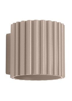 Minimalistyczny kinkiet w kolorze taupe - M143 T4-L70 ze sklepu Edinos.pl w kategorii Lampy ścienne - zdjęcie 185919924