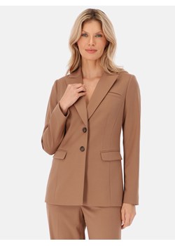 Camelowa marynarka damska elegancka biznesowa Potis & Verso Selma ze sklepu Eye For Fashion w kategorii Marynarki damskie - zdjęcie 185922204