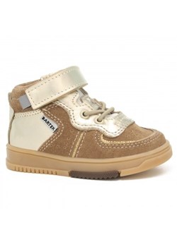 Sneakers Bartek 11583008, Dla Dziewcząt, Beżowo-Złoty ze sklepu Wojas w kategorii Buty zimowe dziecięce - zdjęcie 185923041