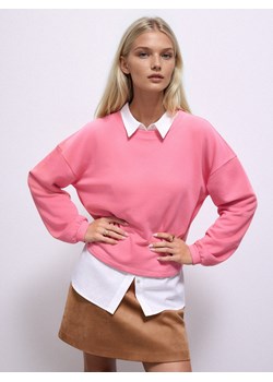 Mohito - Bluza o krótkim kroju - mocny różowy ze sklepu Mohito w kategorii Bluzy damskie - zdjęcie 185925483