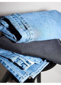 Mohito - Jeansy wide leg petite - czarny ze sklepu Mohito w kategorii Jeansy damskie - zdjęcie 185926542