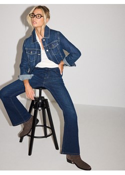 Mohito - Jeansy flare petite - granatowy ze sklepu Mohito w kategorii Jeansy damskie - zdjęcie 185926570