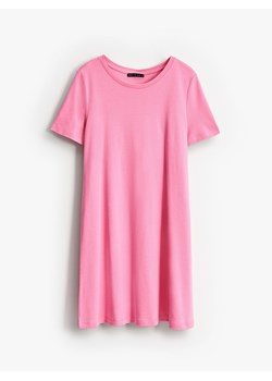 Mohito - Bawełniana różowa sukienka mini - różowy ze sklepu Mohito w kategorii Sukienki - zdjęcie 185926732