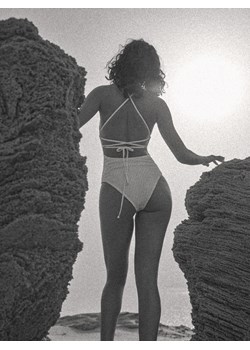 Mohito - Jednoczęściowy strój kąpielowy - biały ze sklepu Mohito w kategorii Stroje kąpielowe - zdjęcie 185926882