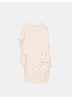 Mohito - Sukienka mini z peleryną - beżowy ze sklepu Mohito w kategorii Sukienki - zdjęcie 185927772